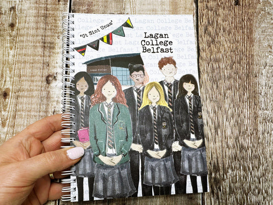 Lagan College A5 Ring Bound Notebook