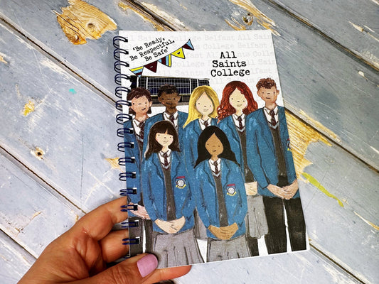 All Saint's A5 Ring Bound Notebook