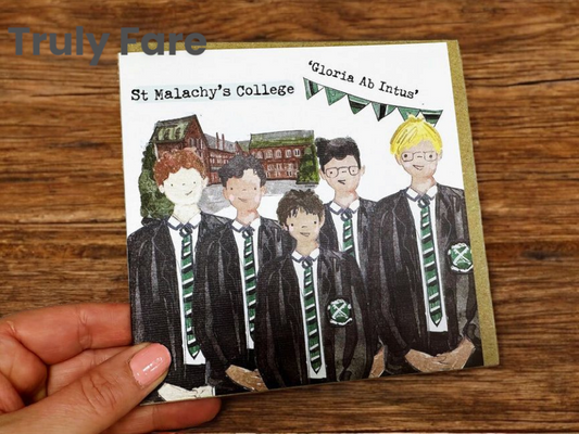 St Malachy's Greetings Card