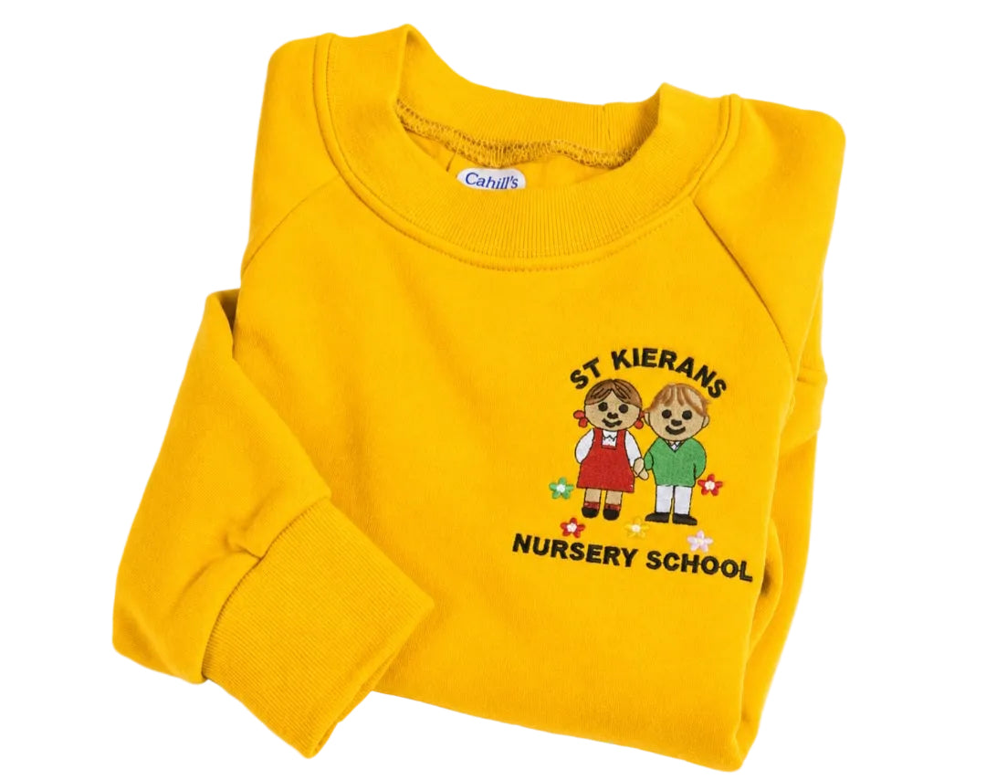 St Kieran's NURSERY Sweatshirt Gold