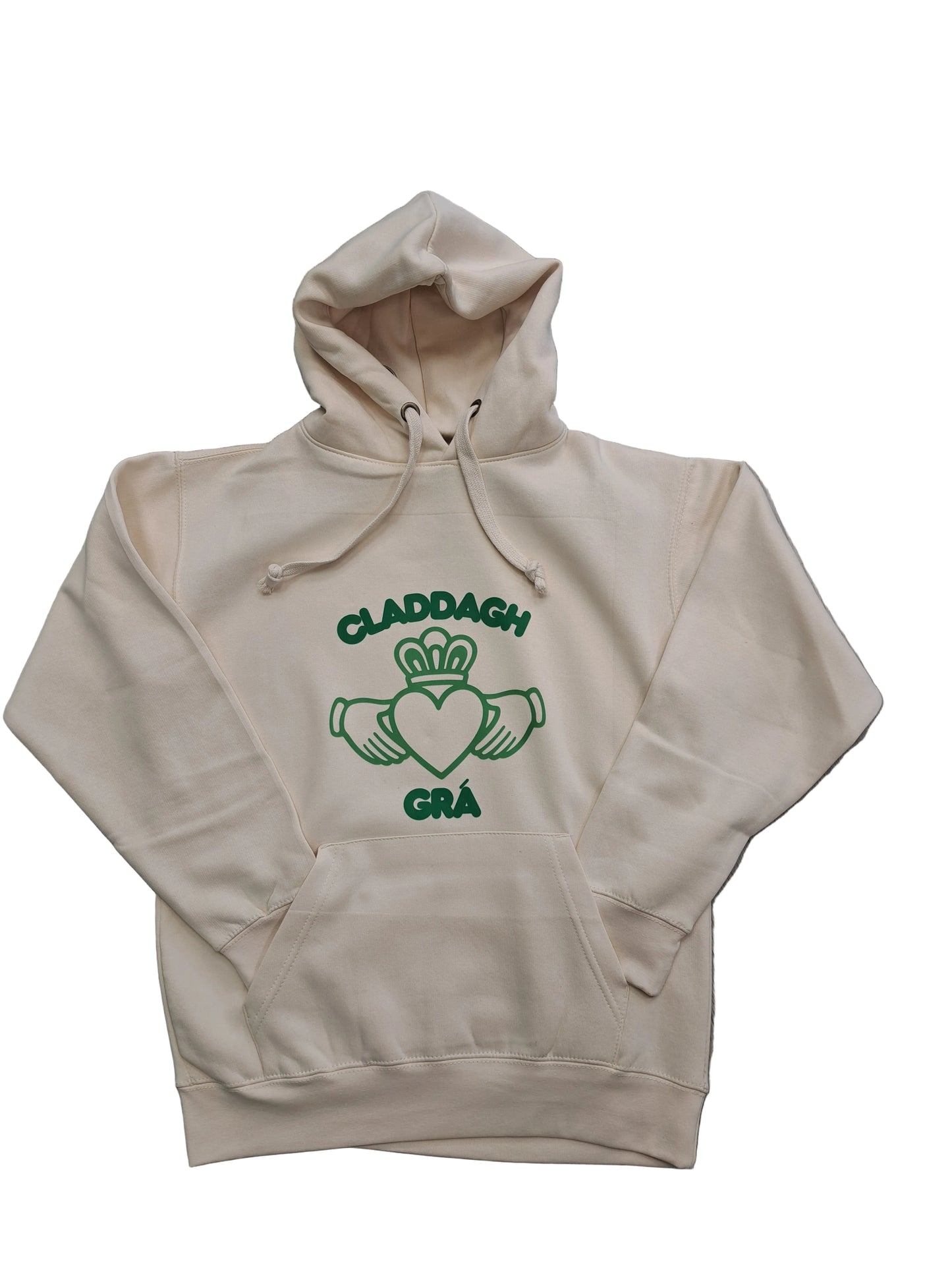 Claddagh Gra Cream Hoodie