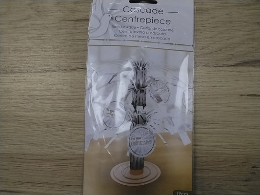 Silver Confirmarion Cascade Centrepiece