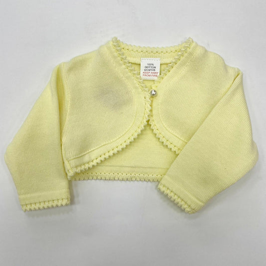 Lemon Bolero Pearl Button