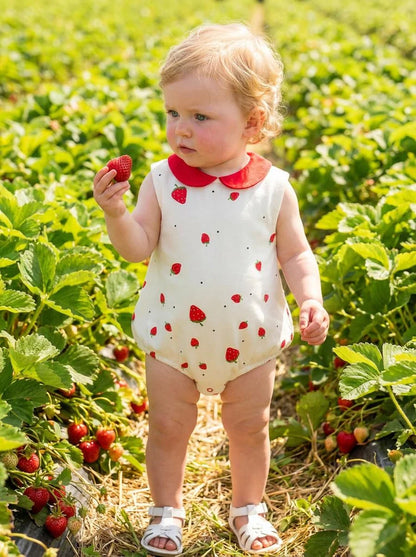 Strawberry Romper Suit