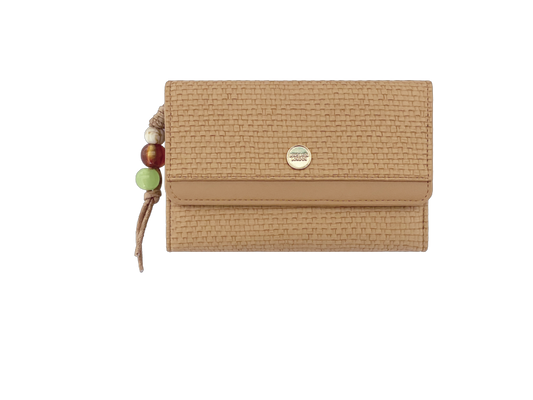 Ladies Tan L&S Purse