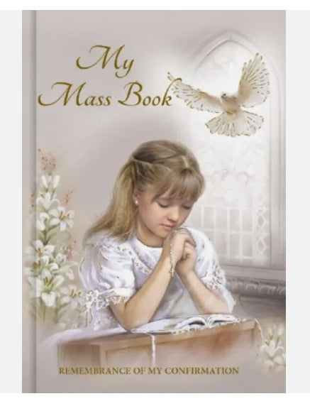 Confirmation Prayer Book Girls Mass Book