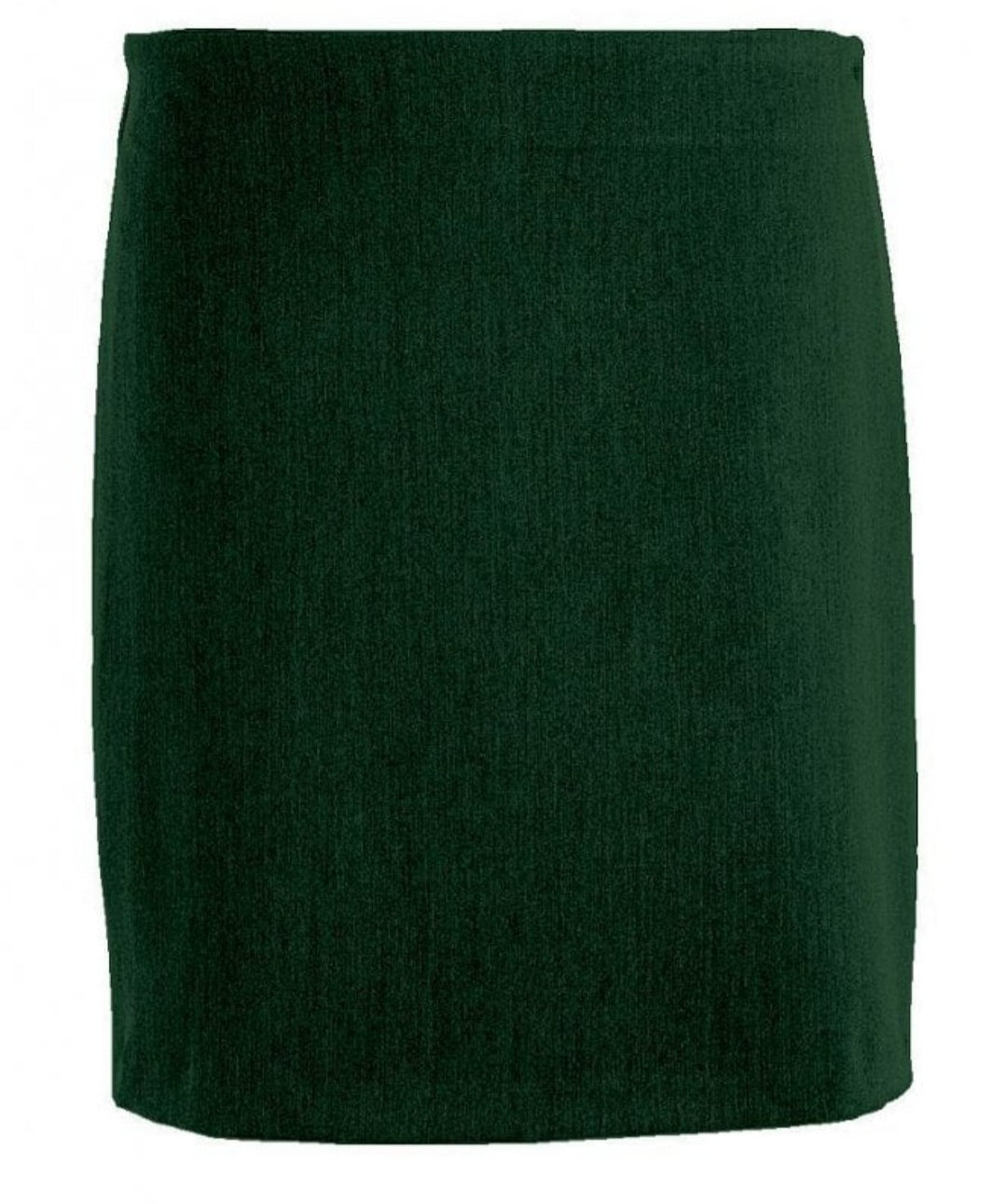 Green straight skirt