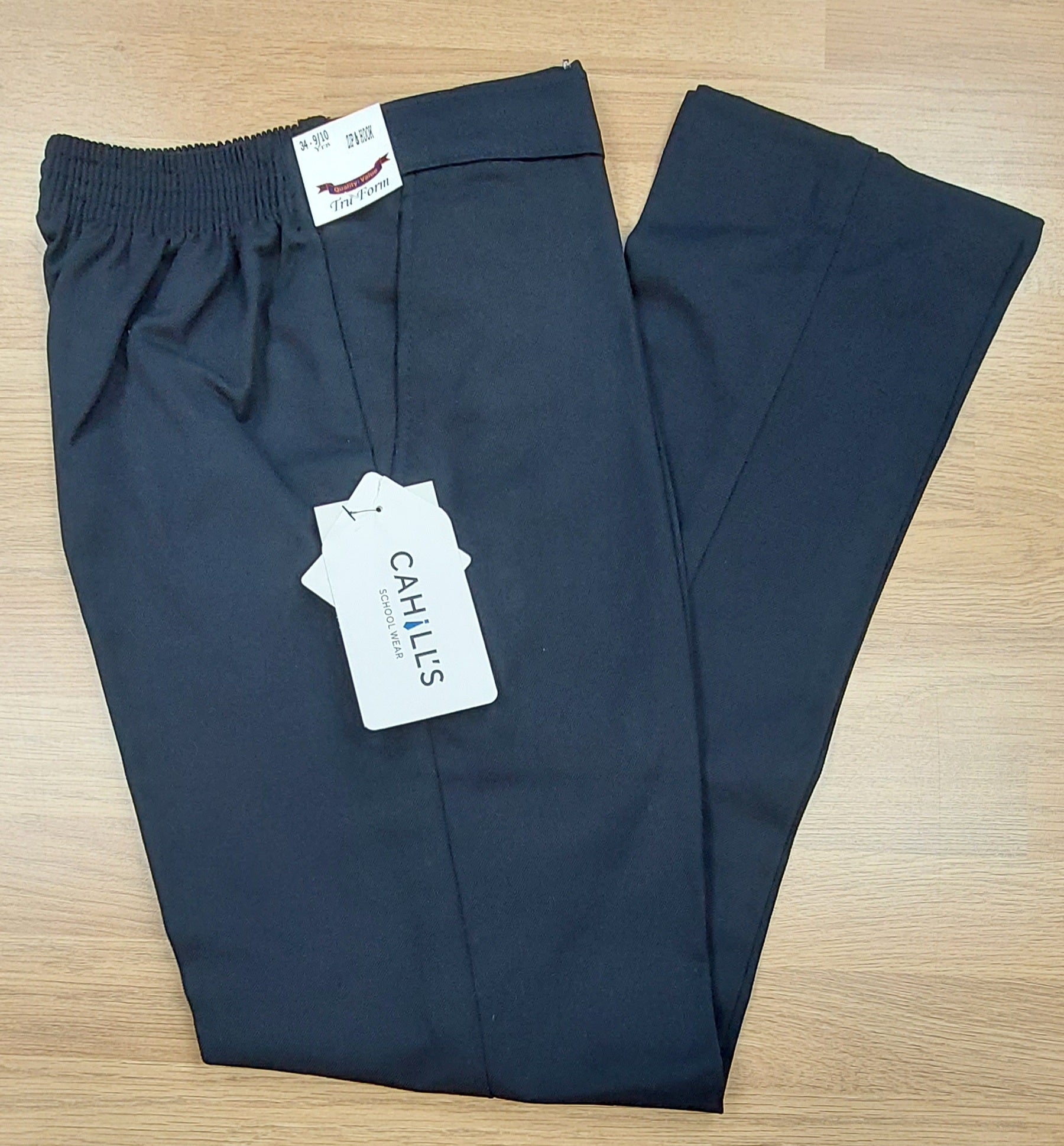 Junior NAVY Trousers TRU FORM – Truly Fare Belfast & Cahill's Schoolwear