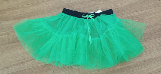 Green crazy chick tutu 3 layers