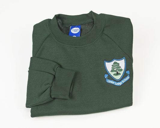 Cedar Lodge Green PRIMARY sweatshirt
