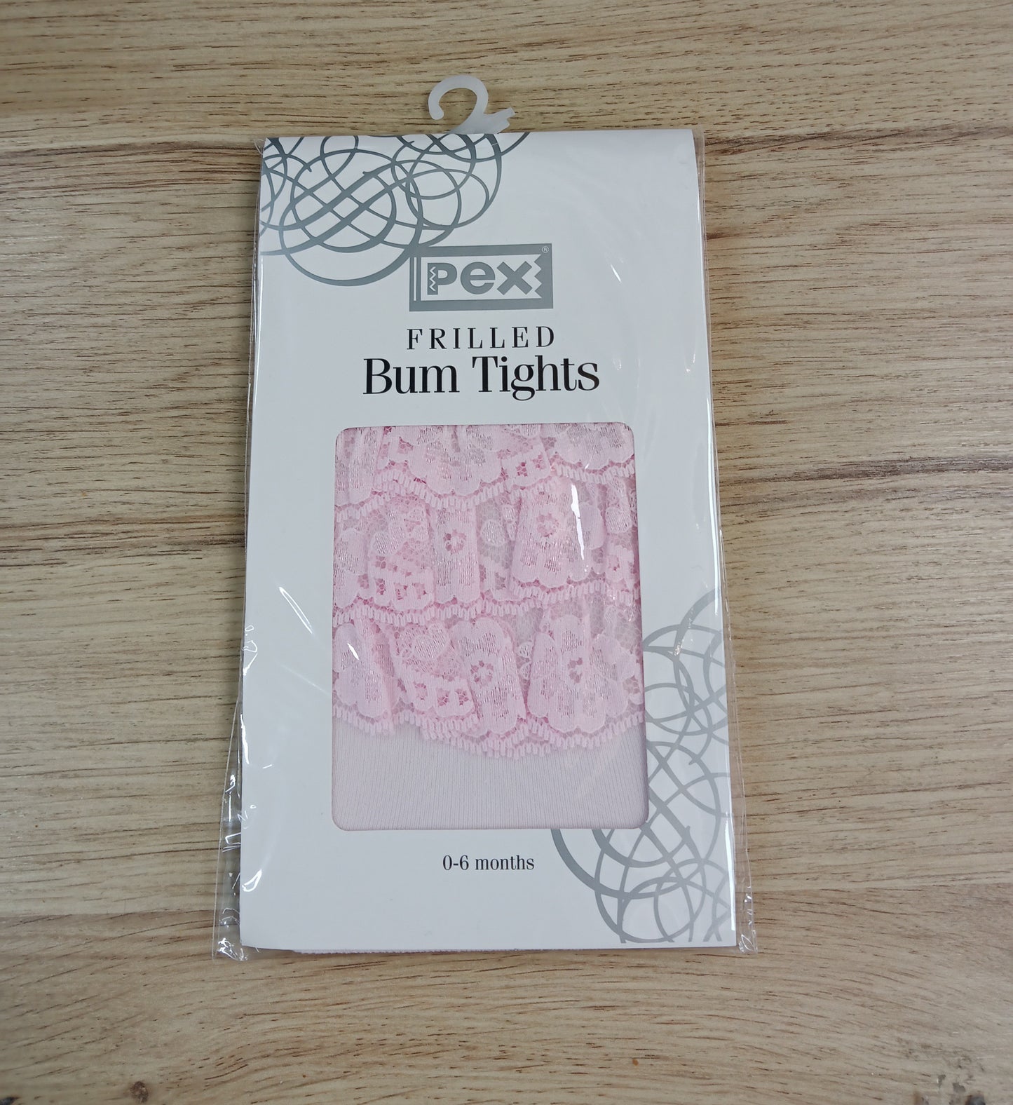 Frilly Bum Tights Pink T444001405