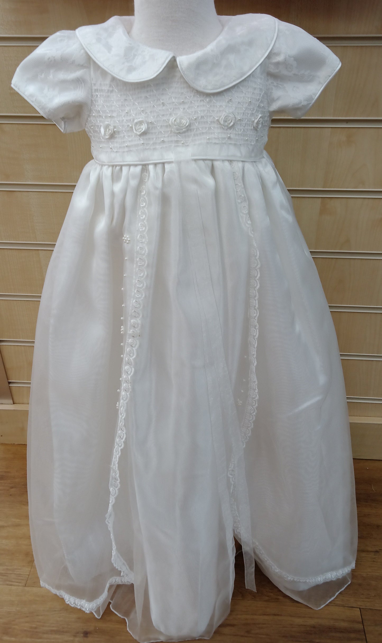 476 Baby Smock christening Gown