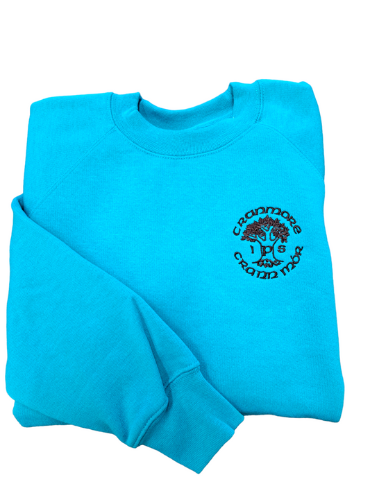 Cranmore sweatshirt (Nursery & Primary) Turquoise