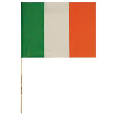 Irish hand flag